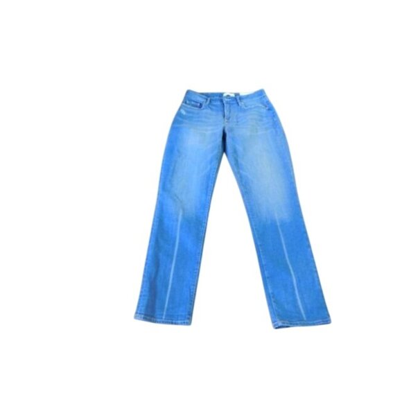 Ann Taylor LOFT Size 27 The Girlfried Mid Rise Curvy Denim Jeans NWT - Picture 1 of 2